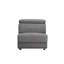 Fauteuil sans accoudoirs moderne en tissu Aarunya