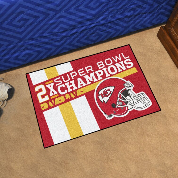 FANMATS Kansas City Chiefs Dynasty All-Star Mat