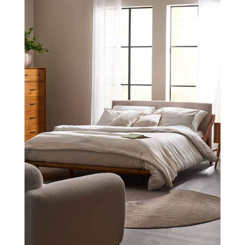 Breonca Upholstered Platform Bed, King