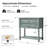 Jeremie Traditional 30"Tall Solid Wood 2-Drawer End Table with Built-in Charging Outlets-272825963