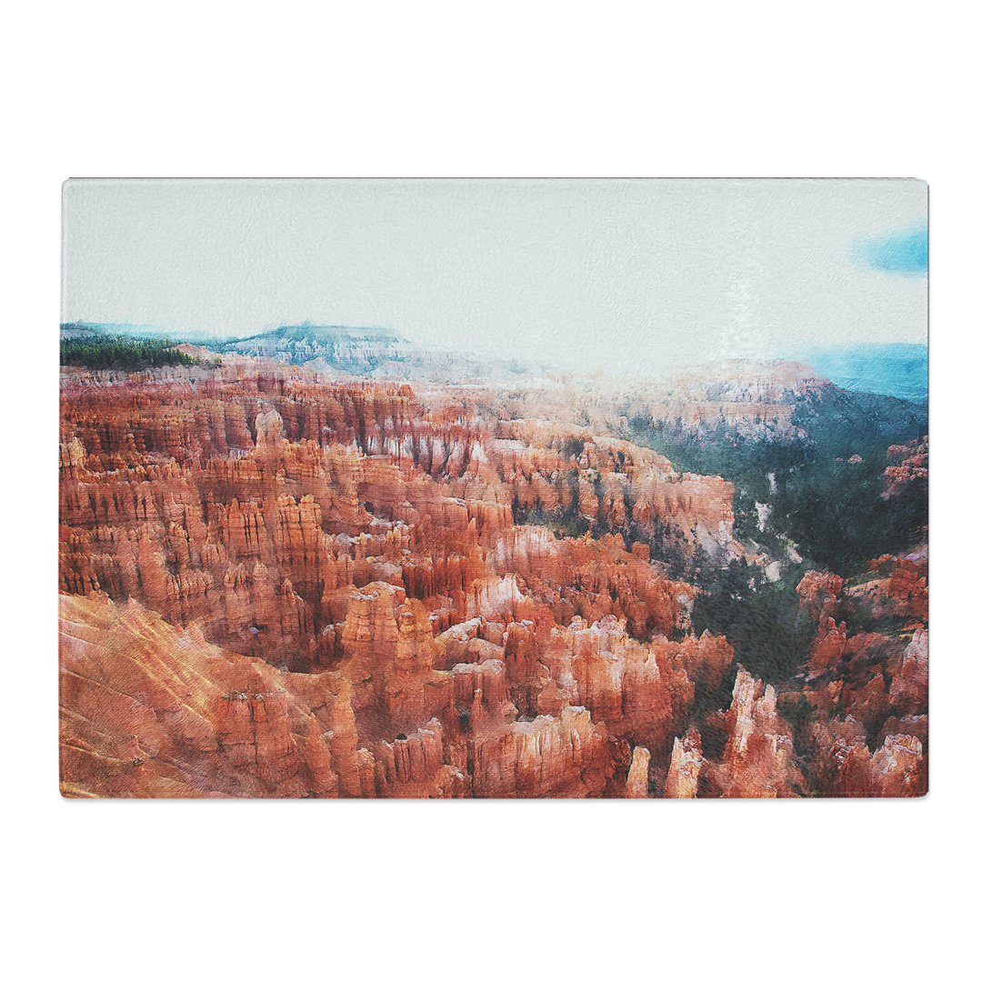 Bryce Canyon National Park Utah Painting Chopping Board