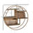 Vanscoy 5 Piece Circle Floating Shelf
