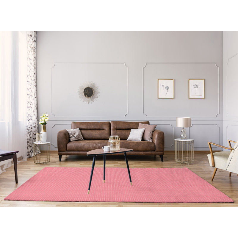 Tapis de zone rose napperon classic, Rectangle 8 pi x 10 pi