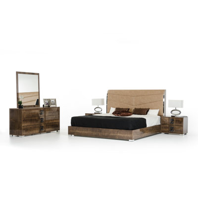 Ensemble de chambre à coucher avec lit plateforme Armadale