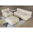 Velvet L-Shaped Sectional Reversible