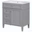 Meuble-lavabo 30 po avec lavabo en céramique-2050406560