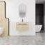 Meuble-lavabo simple 29,53 po avec plateau en résine Keeon