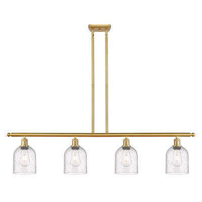 Luminaire suspendu pour îlot de cuisine 4 lumières Odaniel