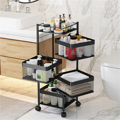 Lawhon 75cm H x 29cm W Utility Cart