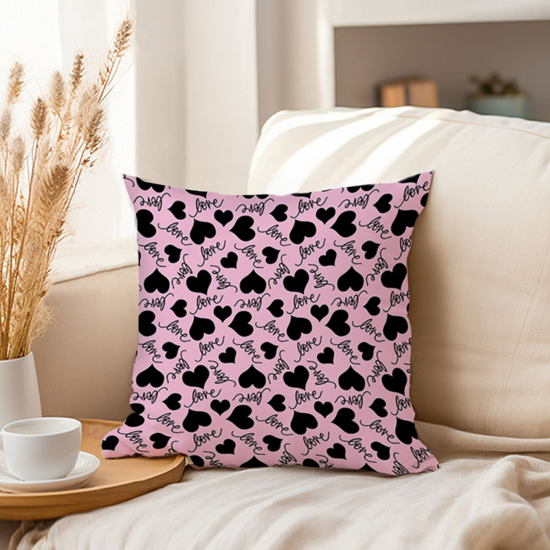Symbols Hearts Pattern VII Modern