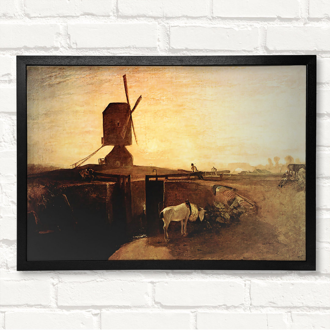 Joseph Mallord Turner Southall Mill Gerahmter Druck