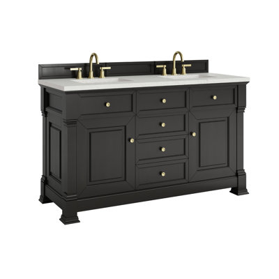 Brookfield 60'' Double Bathroom Vanity with Top