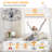 Cladie 18'' Ceiling Fan with Light Kit