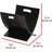 Contemporary Wooden Magazine Rack, Espresso
