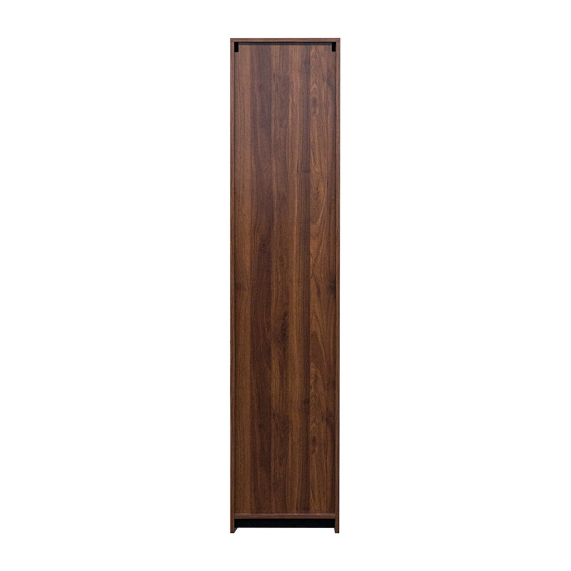 Armoire de rangement haute autoportante, Walnut