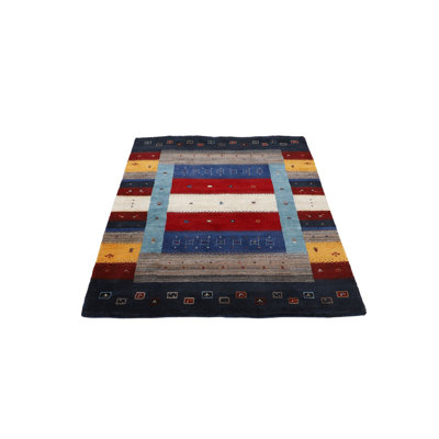 Gabbeh Don Handwoven Wool Multi Rug