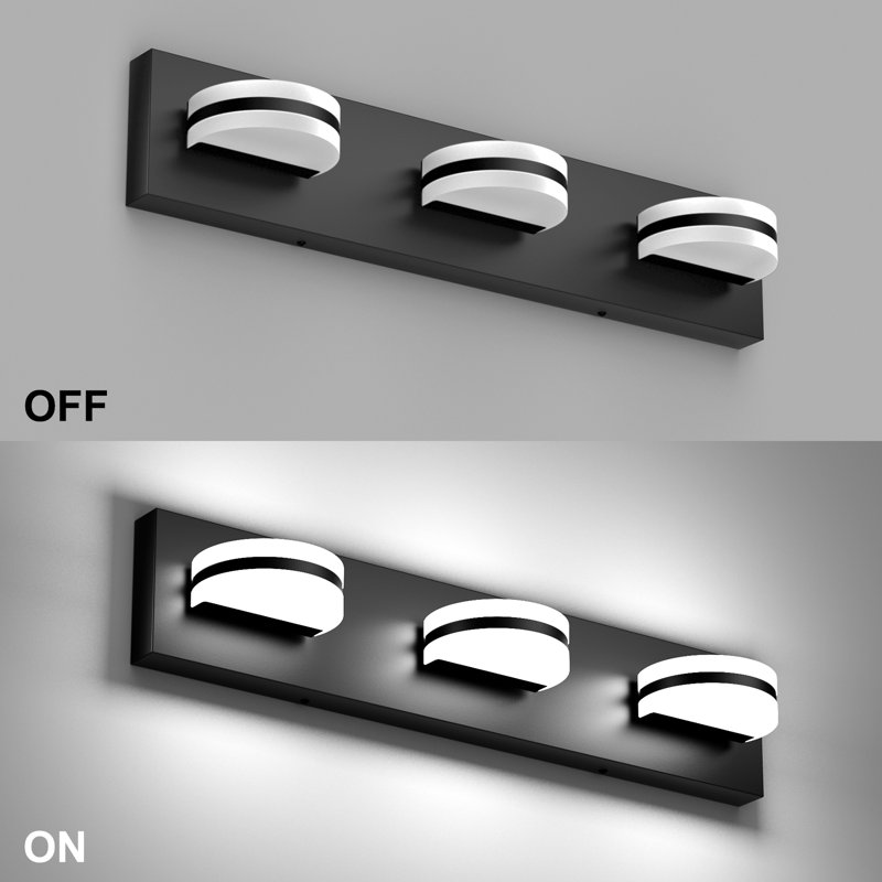 Fulda Dimmable LED Vanity Light, 3