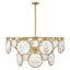Lustre en cristal à 15 niveaux Nala-84742407