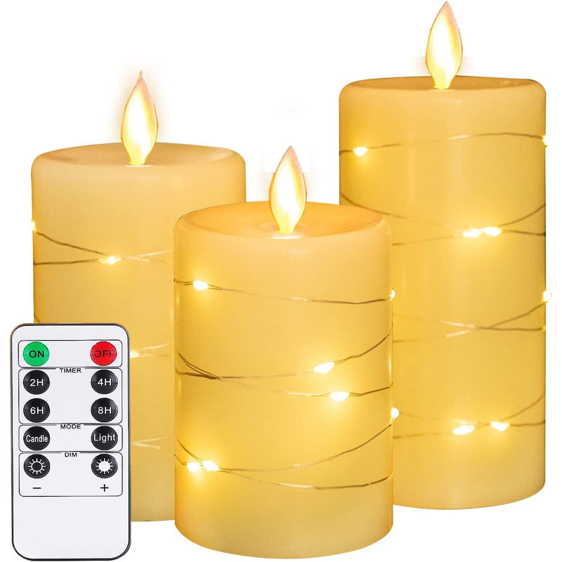 Clignotant des bougies romantiques pour la Saint-Valentin
