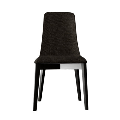 Etoile Upholstered Dining Chair with Wooden Legs