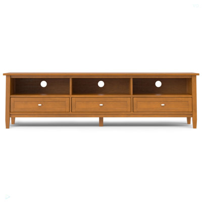 Meuble télé bas 72 po Warm Shaker