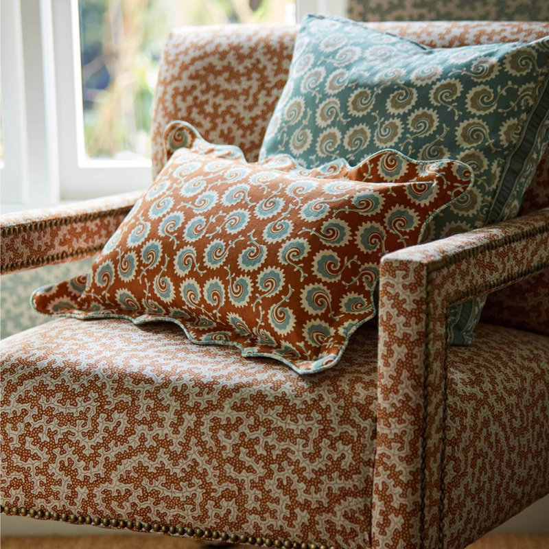 Truffle Fabric, Rowan Berry