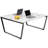 Metal Base Writing Desk