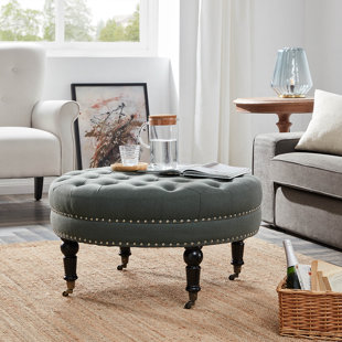 With Wheels Ottomans & Poufs On Sale You'll Love