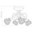 Agathe Glass Semi Flush Mount