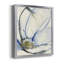 Cobalt & Paynes Petals I - Ensemble de 2 reproductions de cadres photo sur toile