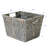 Hyacinth Storage Basket with Handles, Rectangular-409011046