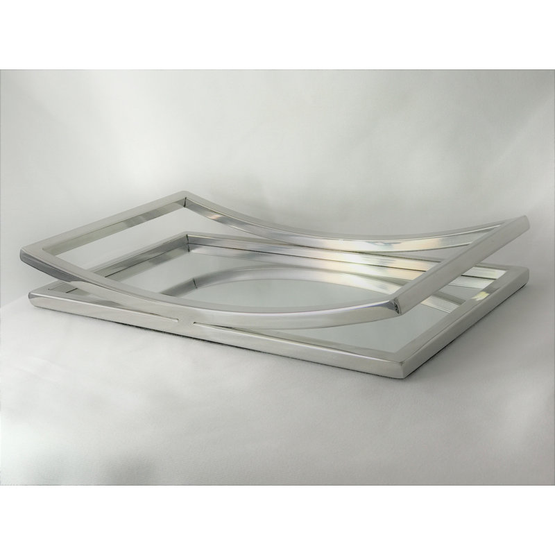 Plateau de coiffeuse à miroir