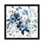 Indigo Garden II by Carol Robinson - Floater Frame Painting on Canvas-165741305-165741309
