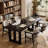 Black Rectangular Solid Wood desks-2081405700