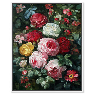 Reproduction sur toile «Unrily Bouquet II» par Art Remedy
