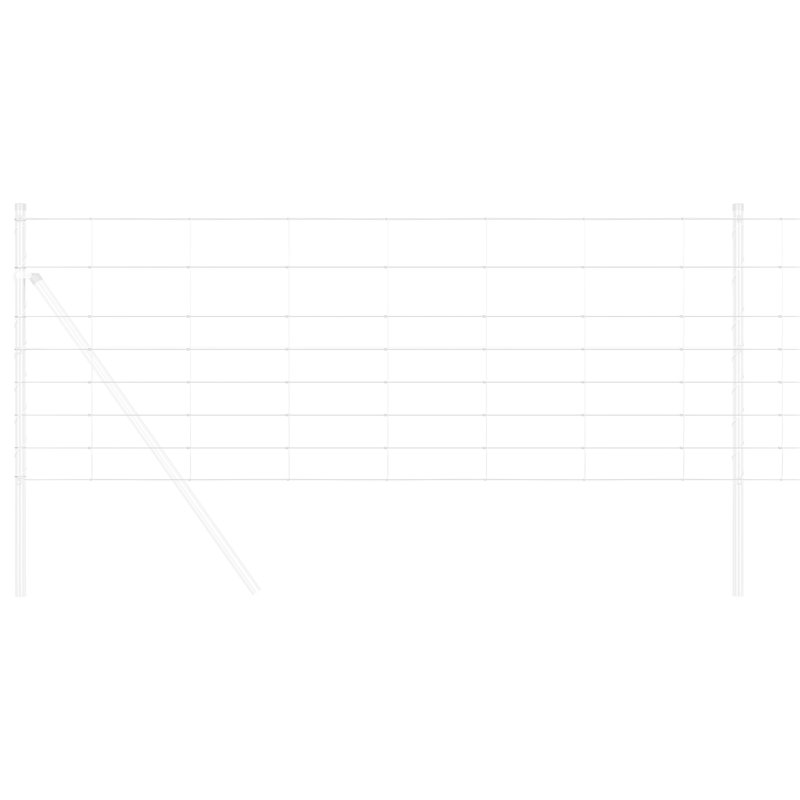 Galvanised Steel Fence Panels, 80cm H x 5000cm W