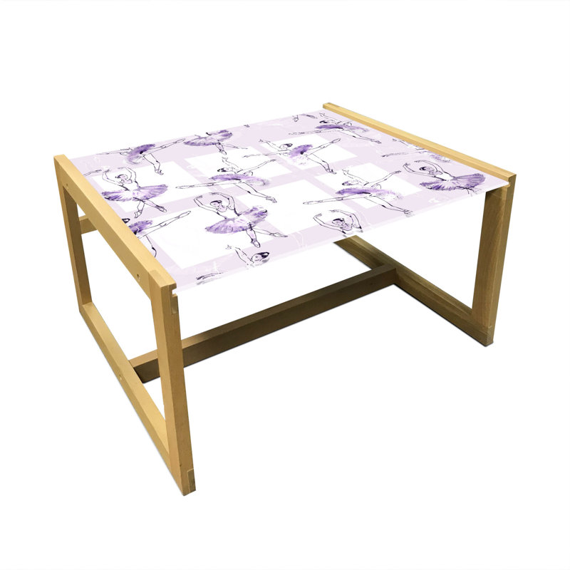 Jamalie Trestle Coffee Table, 40cm H x 74cm W x 62cm D