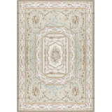 Renaissance Aubusson Wool Oriental Area Rug
