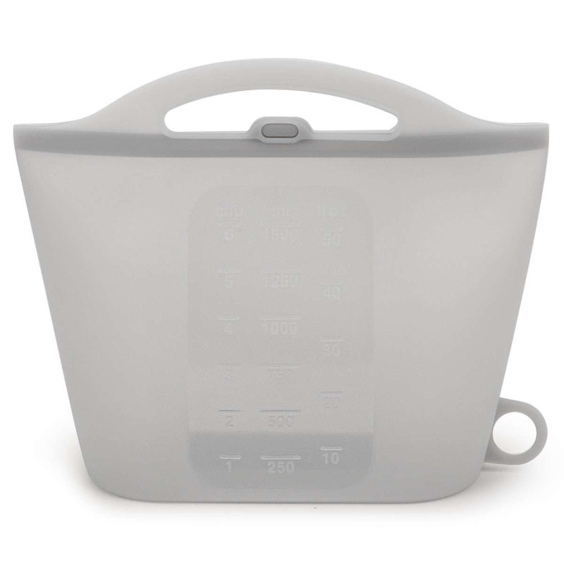 Silicone Microwave Steam Sterilizer Bags Reusable Storage Bag for Baby Bottles