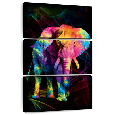Couleurs d'éléphant d'Afrique Brampt