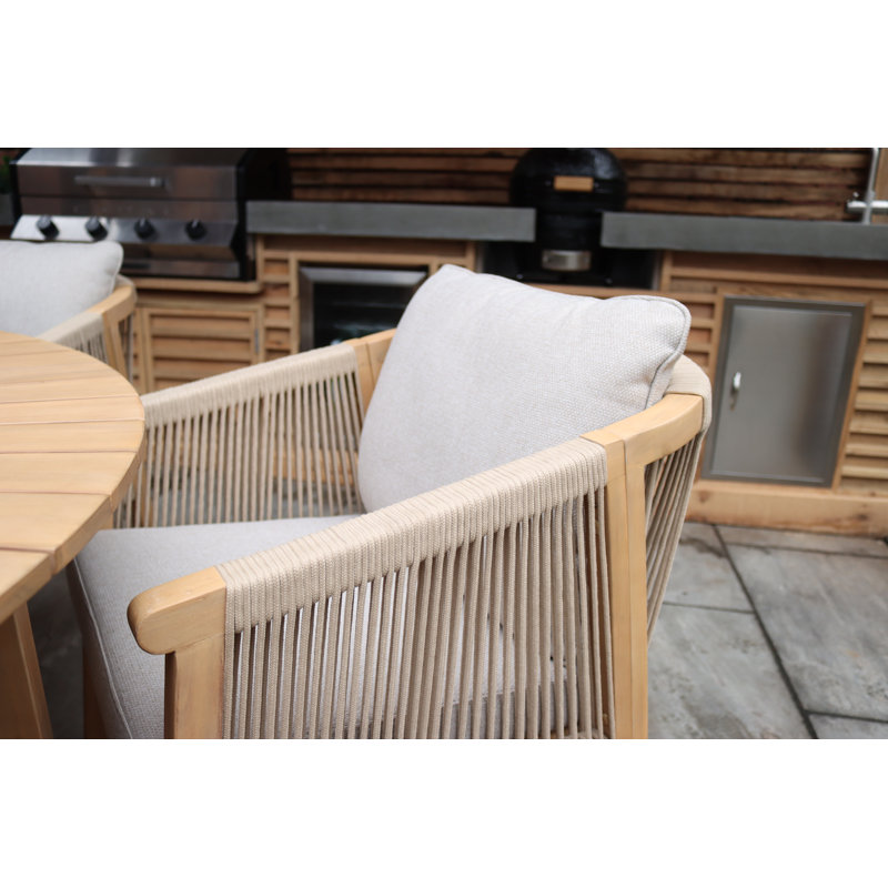 Roma 6 seater 150cm dining set