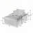 Accent Armchair With Ottoman-442978185