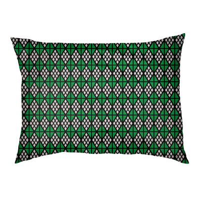 Byrge Geometric Polyester Pet Bed
