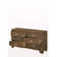 Commode à finition chêne de style moderne