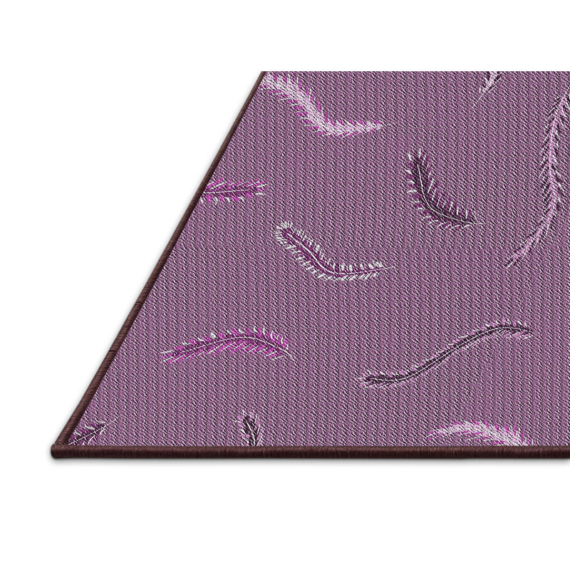 Abstract Indoor Rug, Rectangle 7' x 9'