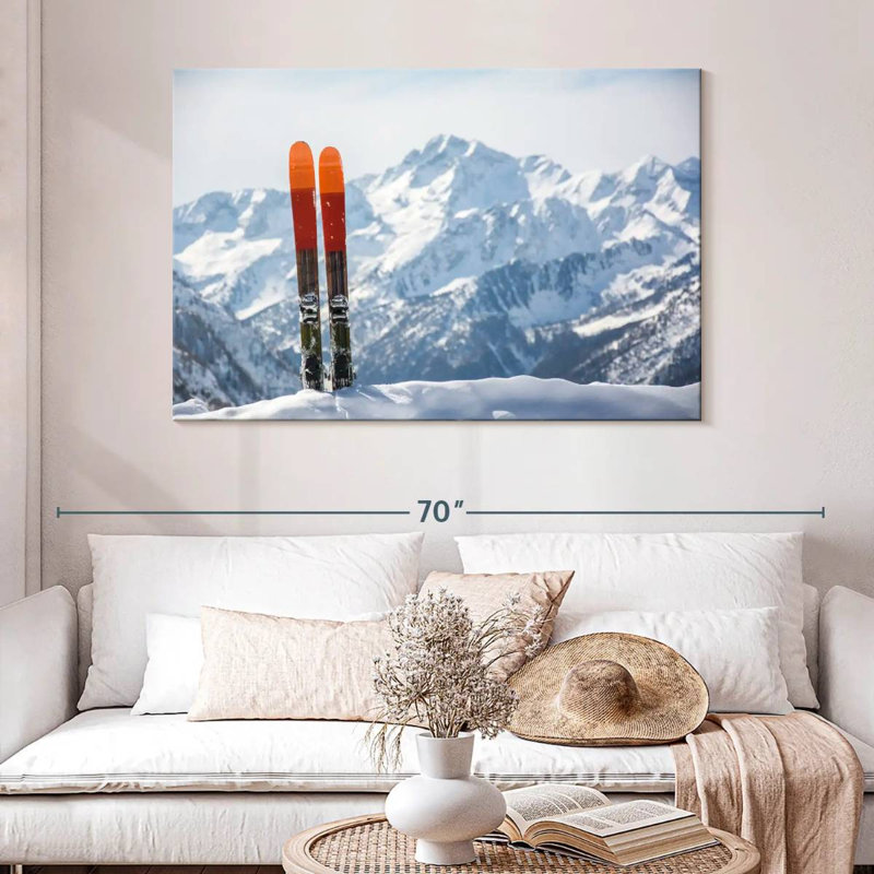 Skis de montagne Sireci, H 32 po x l 48 po