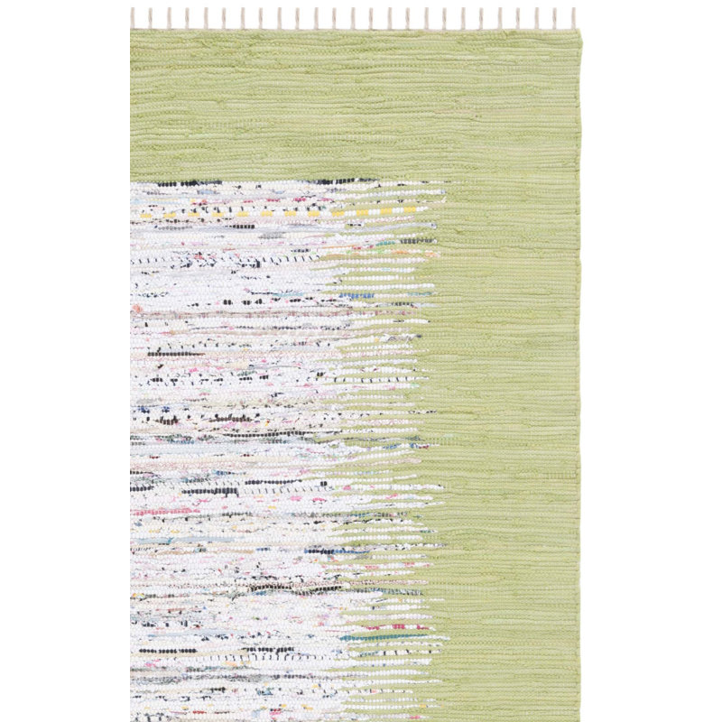 Parikh Hand Woven Cotton Abstract Rug, Runner 2'3" x 7'