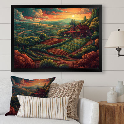 Shavano Cottage In The Valley I sur impression sur toile