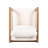 Hartsdale Patio Acacia Wood Lounge Chair With Removable Cushions-118698360