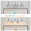 Éclairage de meuble-lavabo rétro 3 lumières-760377693